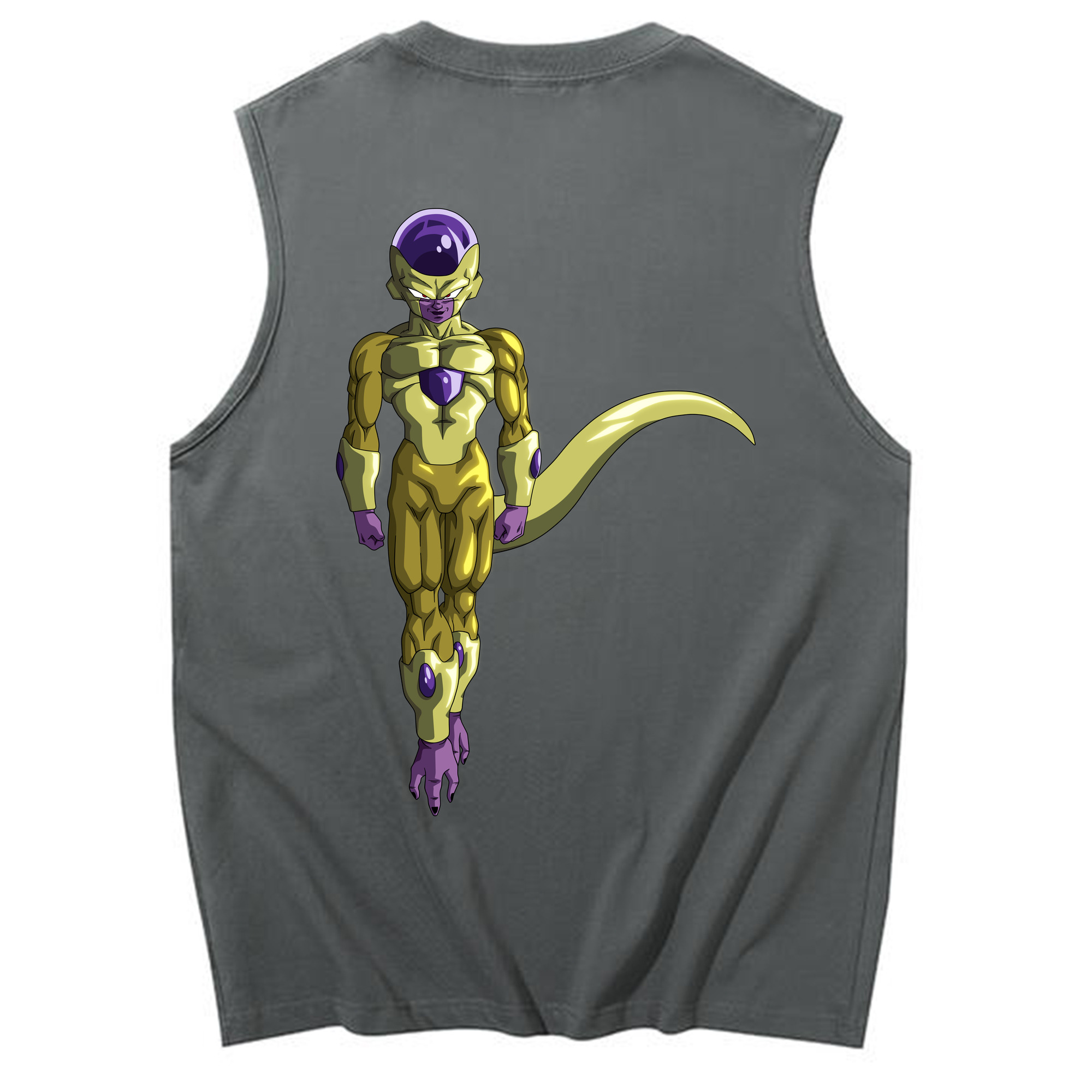 （画像用） ドラゴンボール フリーザ DRAGON BALL Frieza コットン100％タンクトップ（背面プリント）